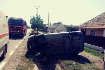 Oficial de la Poliția Rutieră: cum s-a produs accidentul rutier de astăzi, cu două victime, de la Cordun
