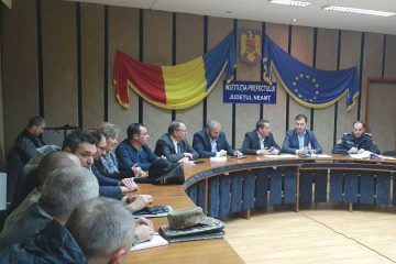 Iarna în Neamț: Întâlnire a Comitetului Județean pentru Situații de Urgență