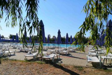 Aqua Park și zonă de relaxare pentru copiii, în zona de agrement Ștrand Municipal Roman