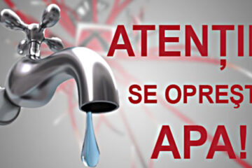Atenție, se oprește apa în Municipiul Roman, pentru 21 de ore, de marți dimineața!