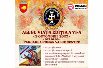 Alege Viața, ediția a VI-a, la Roman – expoziție de motociclete și mașini de epocă, paradă prin municipiu