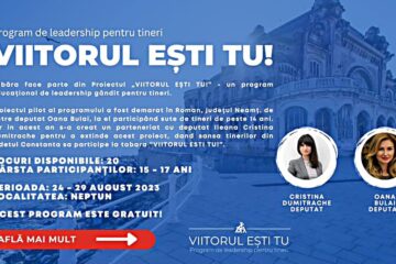 Recunoaștere la nivel național: Proiectul „VIITORUL EȘTI TU”, al deputatului Oana Bulai, se extinde și în județul Constanța și mai urmează și alte județe