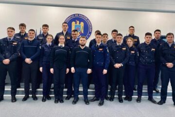 Studenții de la Academiei de Poliție, specializarea drept și ordine publică, desfășoară stagiul de practică în cadrul Inspectoratul de Poliție Județean Neamț