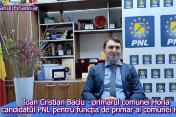 Interviu cu Ioan Cristian Baciu, candidatul PNL pentru funcția de primar al comunei Horia