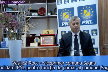 Interviu cu Vasilică Roca, candidatul PNL pentru funcția de primar al comunei Sagna