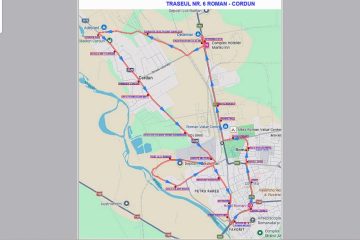 Traseul autobuzelor electrice care vor circula Roman – Cordun și stațiile unde vor opri. Vezi de când vor circula primele autobuze pe traseu Traseul autobuzelor electrice care vor circula Roman – Cordun și stațiile unde vor opri. Vezi de când vor circula primele autobuze pe traseu