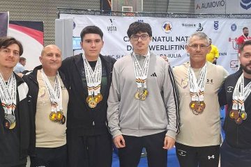 Performanță pentru CSM Roman la Campionatul Național de Powerlifting – 26 medalii de aur 10 medalii de argint 11 medalii de bronz