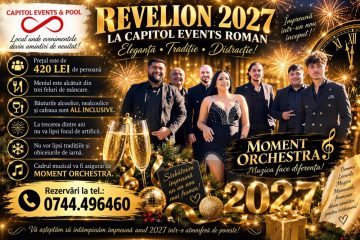 Revelion 2027 la Capitol Events Roman! Revelion 2027 la Capitol Events Roman!